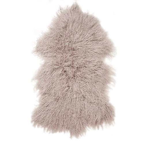 Skinnwille Home Collection kožešinová předložka Shansi růžová