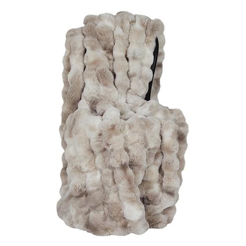 Skinnwille Home Collection kožešinový pléd Misty pískový