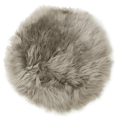 Skinnwille Home Collection kožešinový sedák Curly taupe