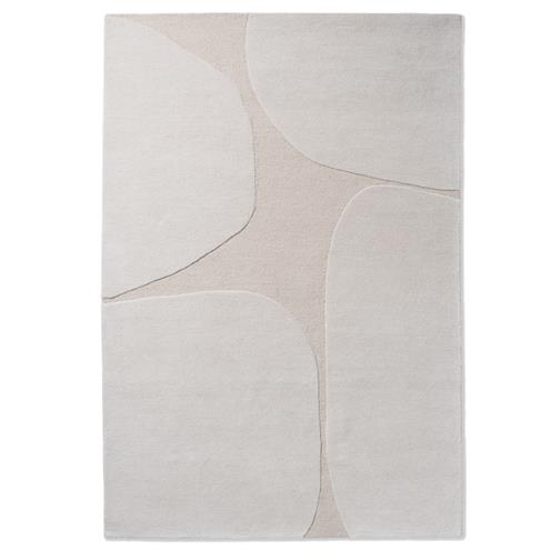 Jednobarevný kusový koberec B&C Decor Primi double cream 092101