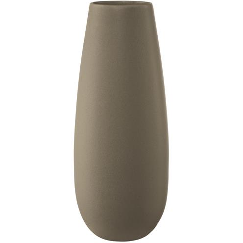 Vysoká keramická váza ASA Ease hnědá XL 45 cm