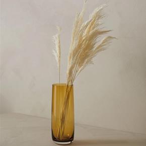 Vysoká skleněná váza ASA Ajana žlutá 29 cm