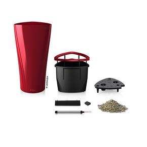 Samozavlažovací květináč Lechuza Delta 30 červená