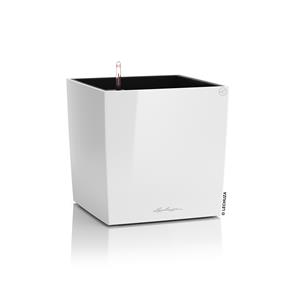 Samozavlažovací květináč Lechuza Cube Premium 50 bílá