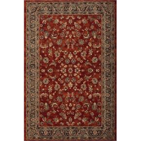 Perský kusový koberec Kashqai 4328/301 červený  200 x 300