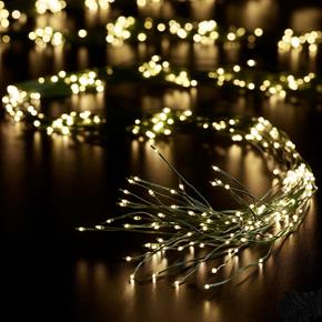 Vánoční světelný řetěz s microLED EDG