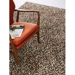 Moderní vlněný kusový koberec B&C Dots 170405