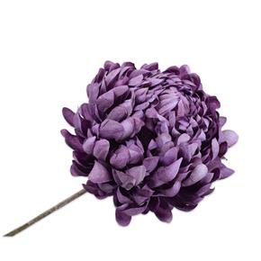 Umělá květina Silk-ka Chryzantéma velkokvětá fialová