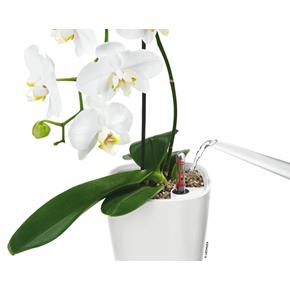 Samozavlažovací květináč  Lechuza Deltini bílá