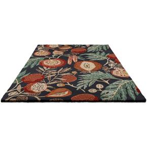 Vlněný kusový koberec Sanderson Jackfruit tumeric - indigo 148708