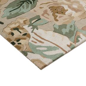 Vlněný kusový koberec Sanderson Rose&Peony birch 045001