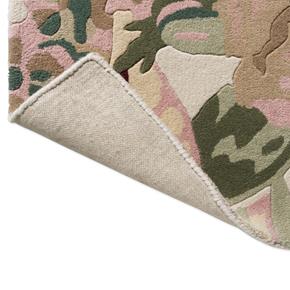 Vlněný kusový koberec Sanderson Rose&Peony red 045000