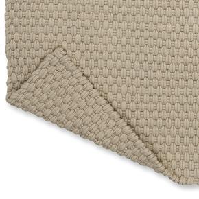 Jednobarevný outdoorový koberec B&C Lace sage grey-white sand 497201