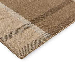 Outdoorový koberec B&C Zone Block Stripe&Check cashew 497501