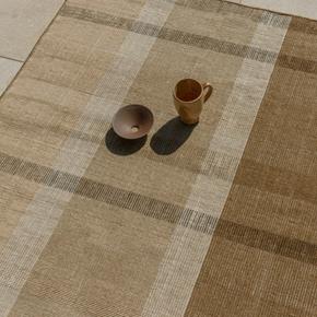 Outdoorový koberec B&C Zone Block Stripe&Check cashew 497501