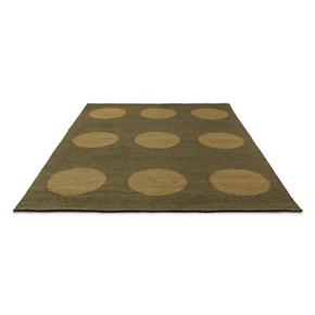 Ooutdoorový koberec B&C Habitat festival dots olive green 495817