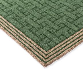 Outdoorový koberec Ted Baker T monogram jade green 455807