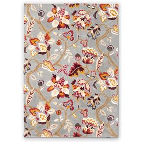 Moderní vlněný koberec Sanderson Amanpuri  grey plum 145104