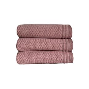 Froté ručník Lasa Dune růžový