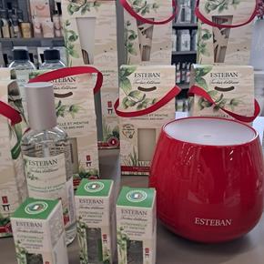 Přírodní vonná svíčka Esteban ve skle Citronelle&Menthe 180g