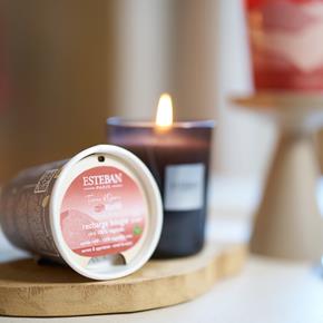 Esteban svíčka ve skle Terre d'Ocre Karité 180g