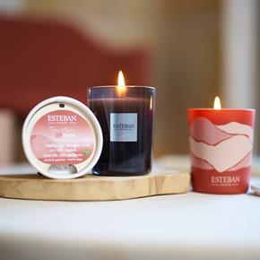 Esteban svíčka ve skle Terre d'Ocre Karité 180g