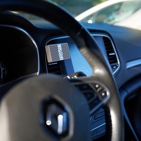 Esteban vonný difuzér do auta - pouzdro Leopard