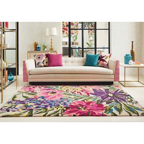 Vlněný kusový koberec Harlequin Floreale Fuchsia 44905