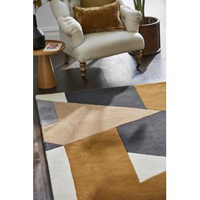 Vlněný kusový koberec Harlequin Popova Caramel 143101