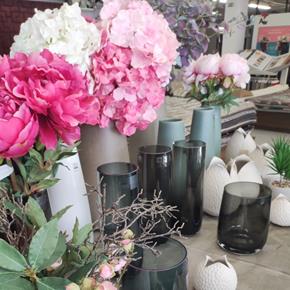 Umělá květina Sia Hortenzie světle růžová