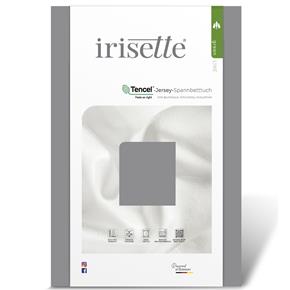 Prostěradlo Irisette Lyocell/bavlna stříbrno šedé