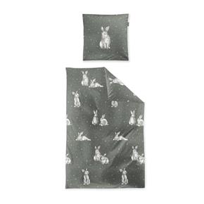 Irisette povlečení flaušový flanel Koala bílý králík 8654