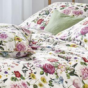 Irisette bavlněné povlečení Glamour mako satén s květy