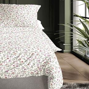 Irisette bavlněné povlečení Tokio mako satén 8567 bílé