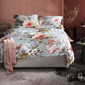 Irisette bavlněné povlečení s květy Wave 8596 mako satén