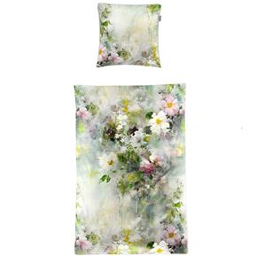 Irisette bavlněné povlečení Tokio mako satén s květy 8572