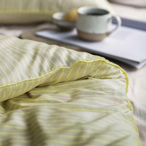 Irisette bavlněné povlečení Tokio mako satén žluté 8607 