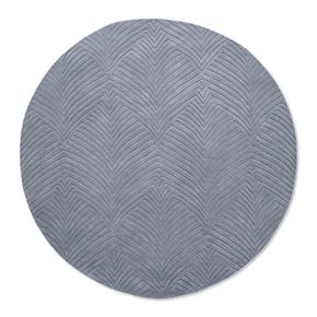 Jednobarevný kruhový koberec Wedgwood Folia 2.0 round cool grey 038904
