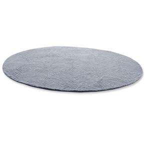 Jednobarevný kruhový koberec Wedgwood Folia 2.0 round cool grey 38904