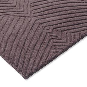 Jednobarevný kusový koberec Wedgwood Folia 2.0 mink 38902
