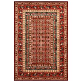 Perský kusový koberec Kashqai 4301/300 červený Pazyryk