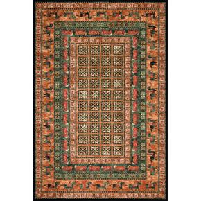 Perský kusový koberec Osta Kashqai 4301/500 hnědý Pazyryk