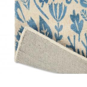Vlněný kusový koberec Scion Kelda Cobalt 023508
