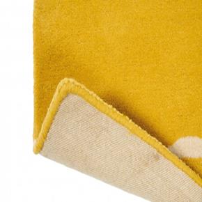 Vlněný kusový koberec Scion Mr. Fox Mustard 25306