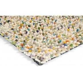 Moderní vlněný kusový koberec B&C Dots confetti 170411