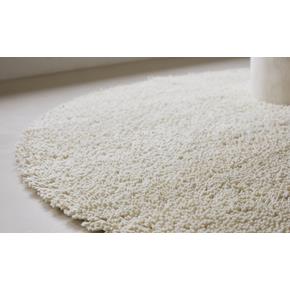 Moderní vlněný kusový koberec B&C Gravel 68009, smetanový