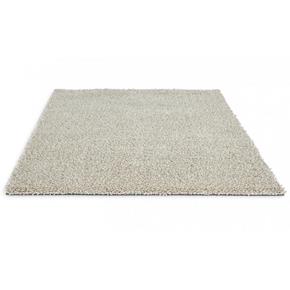 Moderní vlněný kusový koberec B&C Gravel mix 68209, smetanovošedý