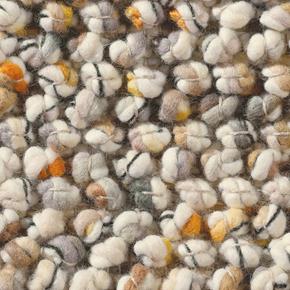 Moderní vlněný kusový koberec B&C Marble calendula 029503