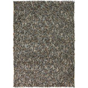 Moderní vlněný koberec B&C Rocks hnědý 70405