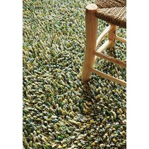 Moderní vlněný kusový koberec Spring 59107, zelený